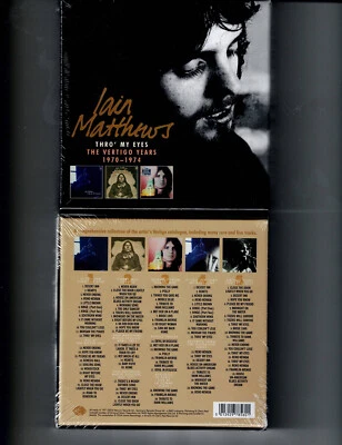 IAIN MATTHEWS -THRO MY EYES: VERTIGO YRS 70-74 (5CD 2024) NEW  *74 TRACKS* - Image 1 of 4