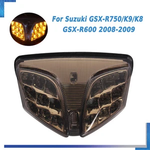 Luz trasera LED intermitente integrado señales de giro para Suzuki GSX-R600 GSXR750/K9/K8 - Imagen 1 de 12