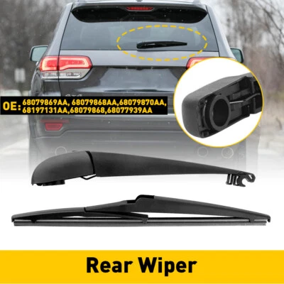 REAR WINDSHIELD WIPER ARM &BLADE FOR JEEP GRAND CHEROKEE Dodge Durango 2011-2019 - Image 1 of 4