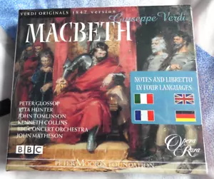 MACBETH - Verdi - 1847 Version - BBC Orchestra & Singers - 2 CD Set - New/Sealed - Picture 1 of 2