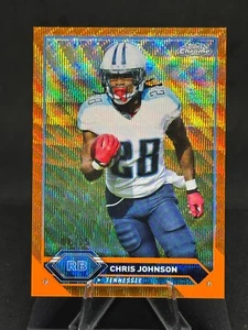Chris Johnson 2023 Topps Compuesto Cromo #37 Naranja/25 CJ2K Titanes - Imagen 1 de 2