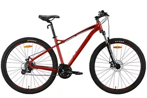 Mountainbike Hardtail MTB 29" Aluminium Scheibenbremse Rot RH 46 cm Fahrrad - Bild 1 von 3
