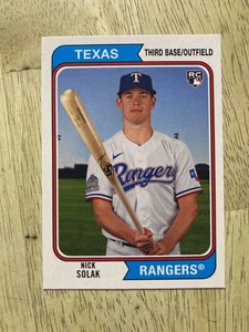 2019 Topps Archives #111 NICK SOLAK (RC) - Picture 1 of 1