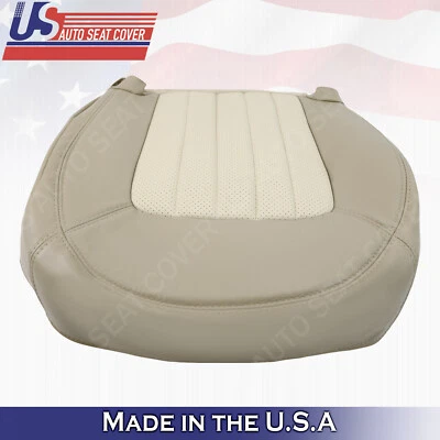 2002 2003 2004 2005 Mercury Mountaineer Driver Bottom Perf. Leather Cover Tan - Image 1 of 4