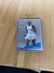 2021 Topps Chrome Tennis COCO GAUFF PHENOM Base Rookie #100🔥 - Picture 1 of 2