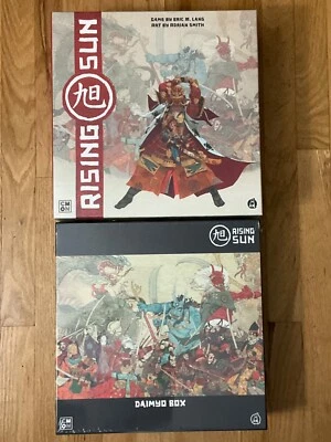 NEW Rising Sun Board Game , Kickstarter Diamyo Pledge, Plus Comic Book - Image 1 of 4