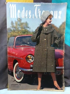 MAGAZINE MODES & TRAVAUX, N°707, NOVEMBRE 1959 - Picture 1 of 12