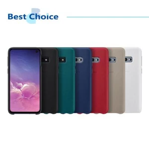 Original Samsung Official Galaxy S10e Leather Cover Case (EF-VG970) - Picture 1 of 21