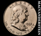 1963-D Franklin Half Dollar - Choice Gem Brilliant Uncirculated #U8234