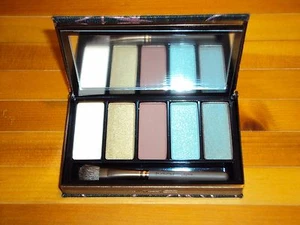 MAC Novel Twist Lidschatten Palette in WARMEN EYES 5 Farben mit Spiegel & 213 se Pinsel - Bild 1 von 8