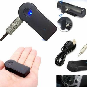 Bluetooth Compatible AUX IN Adapter Dongle Musik Audio Stereo Radio Auto Wireles