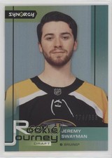 2021-22 Upper Deck Synergy Journey Draft /999 Jeremy Swayman #RJ-6 Rookie RC