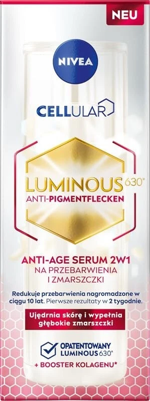 NIVEA Cellular Luminous 630 2-IN-1 Anti-Age Altersflecken &  Serum 30ml)89 - Bild 1 von 1
