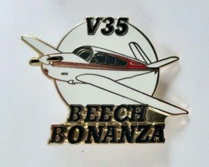 Pin de solapa Beechcraft V35 Bonanza JEW-0101 - Imagen 1 de 5