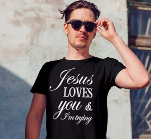 Camiseta NA/AA Jesus Love You SS/LS - Envío Gratis - NA - Imagen 1 de 14