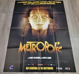 Metropolis französisches Filmplakat 47"63 RR2011 Fritz Lang - Bild 1 von 4