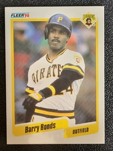 Fleer 1990 - #461 Barry Bonds tarjeta de error - Imagen 1 de 20