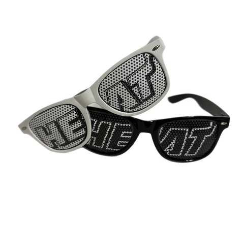 Let's Go Heat White Sunglasses & Black Heat 2012 Championship Set Cover