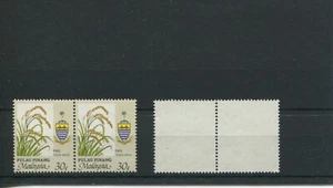 2002 MALAYA Agri Prod Padi Palau Pinang 30c Joint Pair MNH - Picture 1 of 1