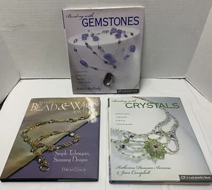¡¡MIRA!! Lote de 3 libros de artesanía para hacer joyas LARK - ¡Excelente estado!! - Imagen 1 de 8