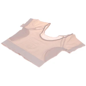 1X Underarm Sweat Pad Vest Top Armpit Excessive Perspiration Menopause Shield`fb - Picture 1 of 12