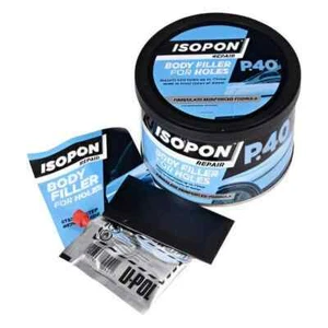 U-POL Isopon P40 Fibre Glass Body Filler Compound Car Body Repair Paste 250ml - Picture 1 of 10