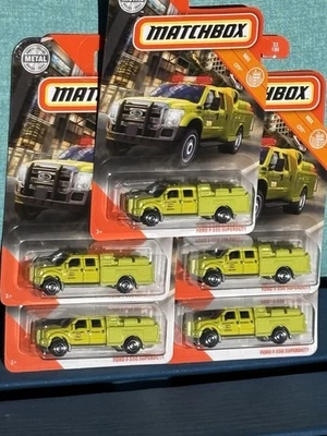 2010 Matchbox Ford F-550 Super Duty California STRIKE TEAM , 5 Brush Trks WOW!! - Image 1 of 3