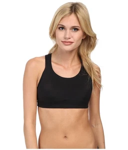 New New Balance Sport BH Schwarz Damen Ladies Smooth Operator 32BC-34B Neu mit Etikett - Bild 1 von 1