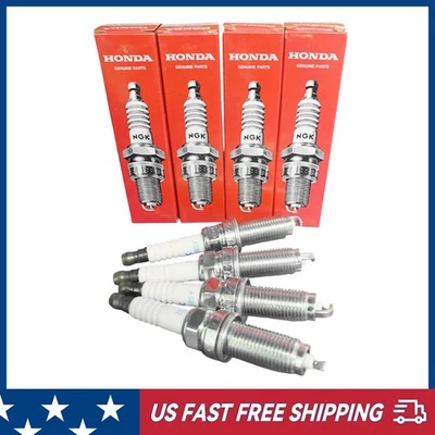 NGK LASER IRIDIUM Spark Plug 4PCS Set for 2017-2020 Honda CR-V/ Civic 1.5L Turbo Foto 1 de 4