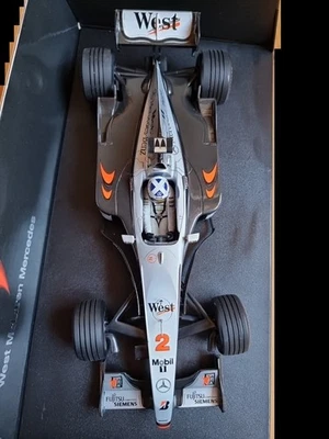 PMA West McLaren Mercedes David Coulthard #2 Tabakwerbung 1:18, *OVP  neuw. - Bild 1 von 4