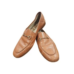 Sam Edelman Women's Loraine Tan Leather Loafers Size 7 - Picture 1 of 9