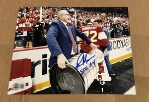 PAUL MAURICE SIGNED FLORIDA PANTHERS 8X10 PHOTO W/INSCRIPTION BECKETT BAS - Foto 1 di 1