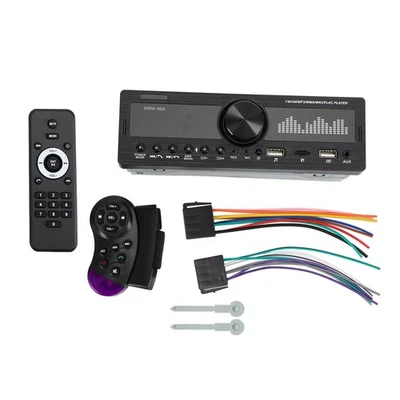 1 DIN Autoradio Stereo Auto Bluetooth Supporting Positioning MP3 Player FM AM - Immagine 1 di 4
