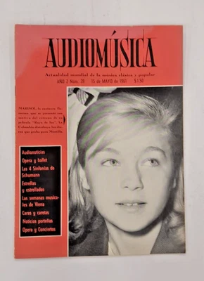 AUDIO MUSICA, No.39 MAY 1961 MARISOL / LOBO Y MELON / LOS PANCHOS / MONNA BELL - Image 1 of 4