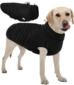 Winter Dog Jacket - Medium Dogs, Cold Weather Coats, Snow Jacket & Vest (L) - Picture 1 of 8