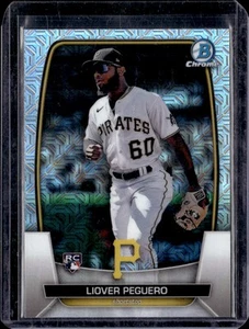 2023 Bowman #85 Liover Peguero Mojo Refractors - Picture 1 of 2