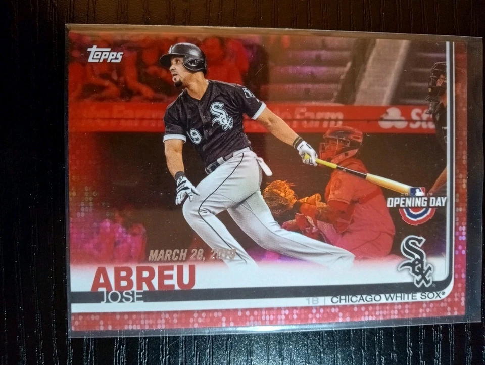 2019 Topps Jose Abreu #37 Opening Day Red - Image 1 of 4