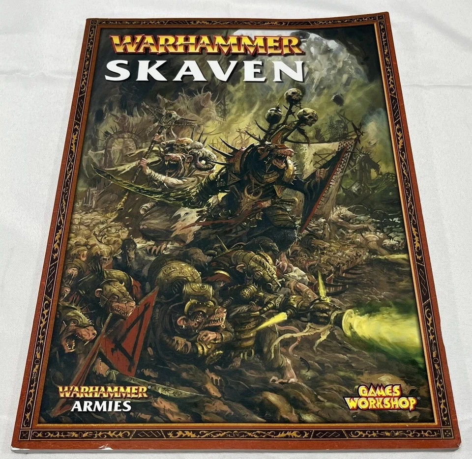 Warhammer Fantasy Skaven 2009 Army Book 7th Edition Softcover - Image 1 of 4