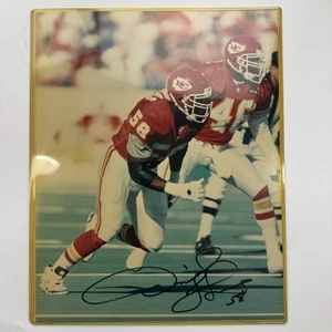 Derrick Thomas Kansas City Chiefs foto 11x14 autografata firmata HOF - Foto 1 di 6