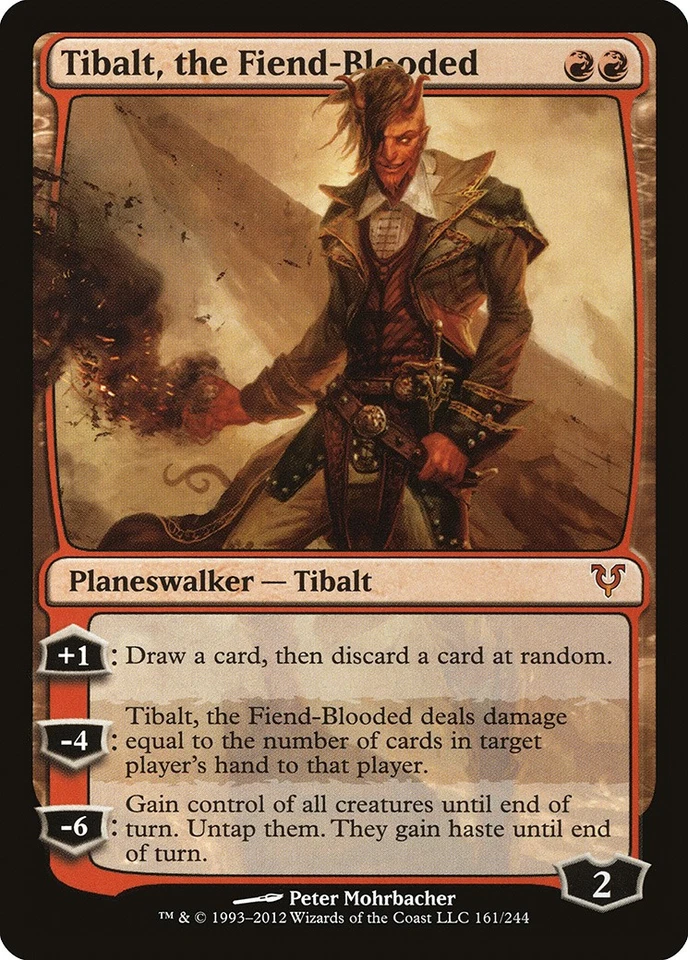 Tibalt, the Fiend-Blooded Avacyn Restored HEAVILY PLD Mythic Rare CARD ABUGames - Image 1 of 1
