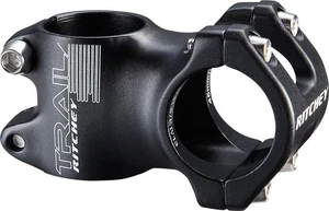 Trail Stem - Ritchey Trail Stem - 35 mm, 31.8 Clamp, +/-0, 1 1/8", Alloy, Black - Picture 1 of 1
