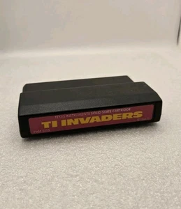 Vintage Texas Instruments Solid State Cartridge Game "TI INVADERS" Untested - Picture 1 of 2