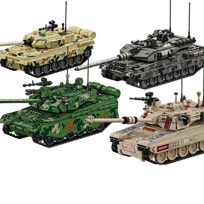 🪖 WW2 Tank Building Blocks – Army Armored Car War Model MOC Bricks! - Image 1 of 4