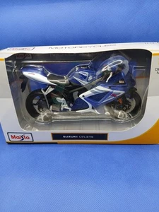 Maisto Suzuki GSX-R750 Diecast Metal Brand New - Picture 1 of 7