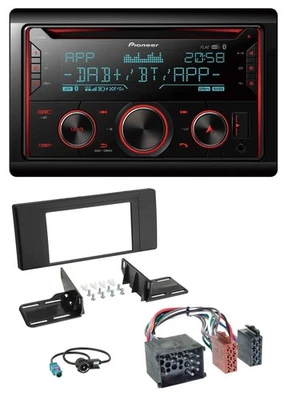 Pioneer 2DIN DAB MP3 Bluetooth USB CD Autoradio für BMW X5 (E53 2000 2002) - Bild 1 von 4