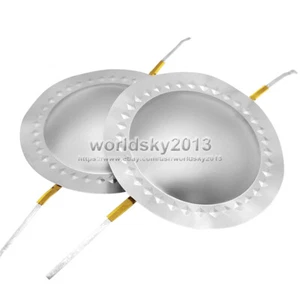 2pcs 44.4mm Tweeter Voice Coil Speaker Sound Film Treble Titanium Diafragma Film - Imagen 1 de 5