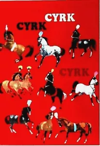 Original vintage poster POLISH CYRK CIRCUS HORSE REVUE c.1970 - Picture 1 of 1