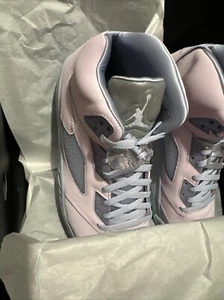 Size 11.5 US- Nike Air Jordan 5 Retro SE Easter 2022 Pink Uk 10.5 - Picture 1 of 6