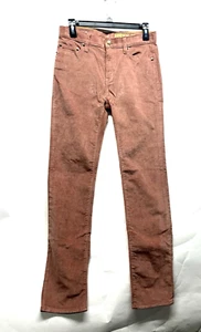 J.Crew Crew Cuts Girl's Stretch 14 Pink Coral Cotton Blend Corduroy Pants (JC) - Picture 1 of 7