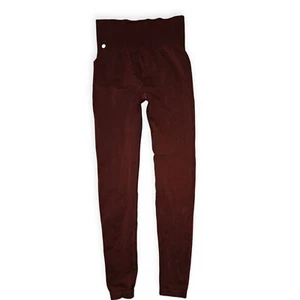 Leggings recortados al tobillo talla pequeña granate Z-Byzella para mujer - Imagen 1 de 5